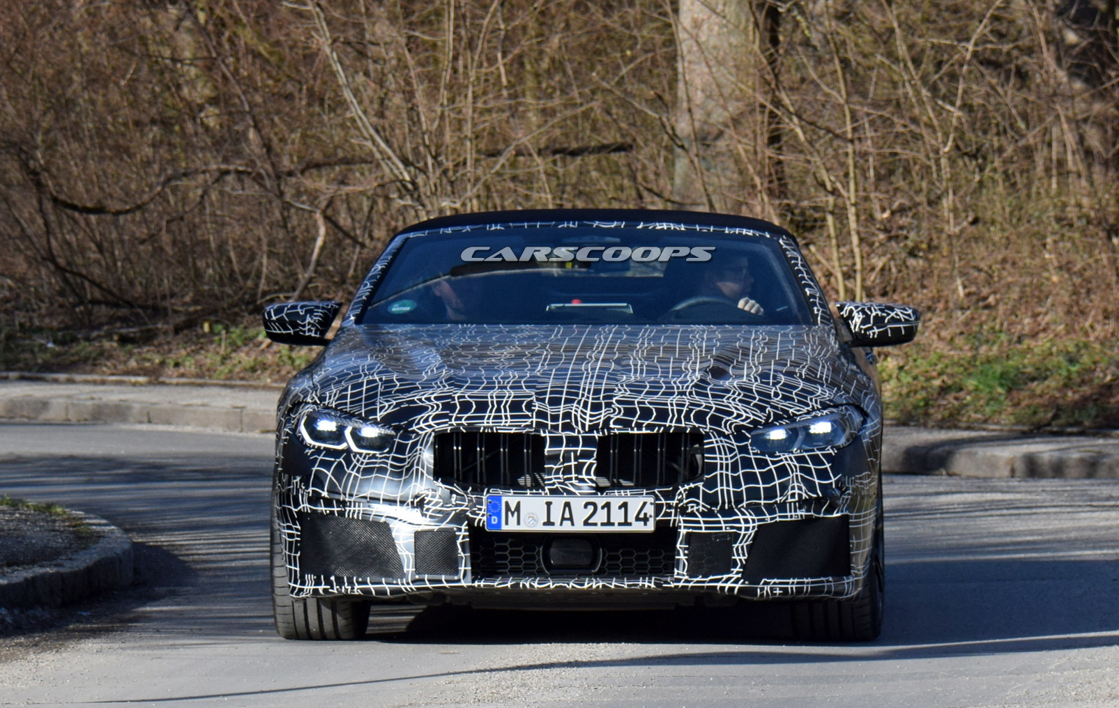 bmw-m8-convertible-lighter-camo-1 2019 BMW M8 Convertible Will Blow Your Top Off With More Than 600 Horses