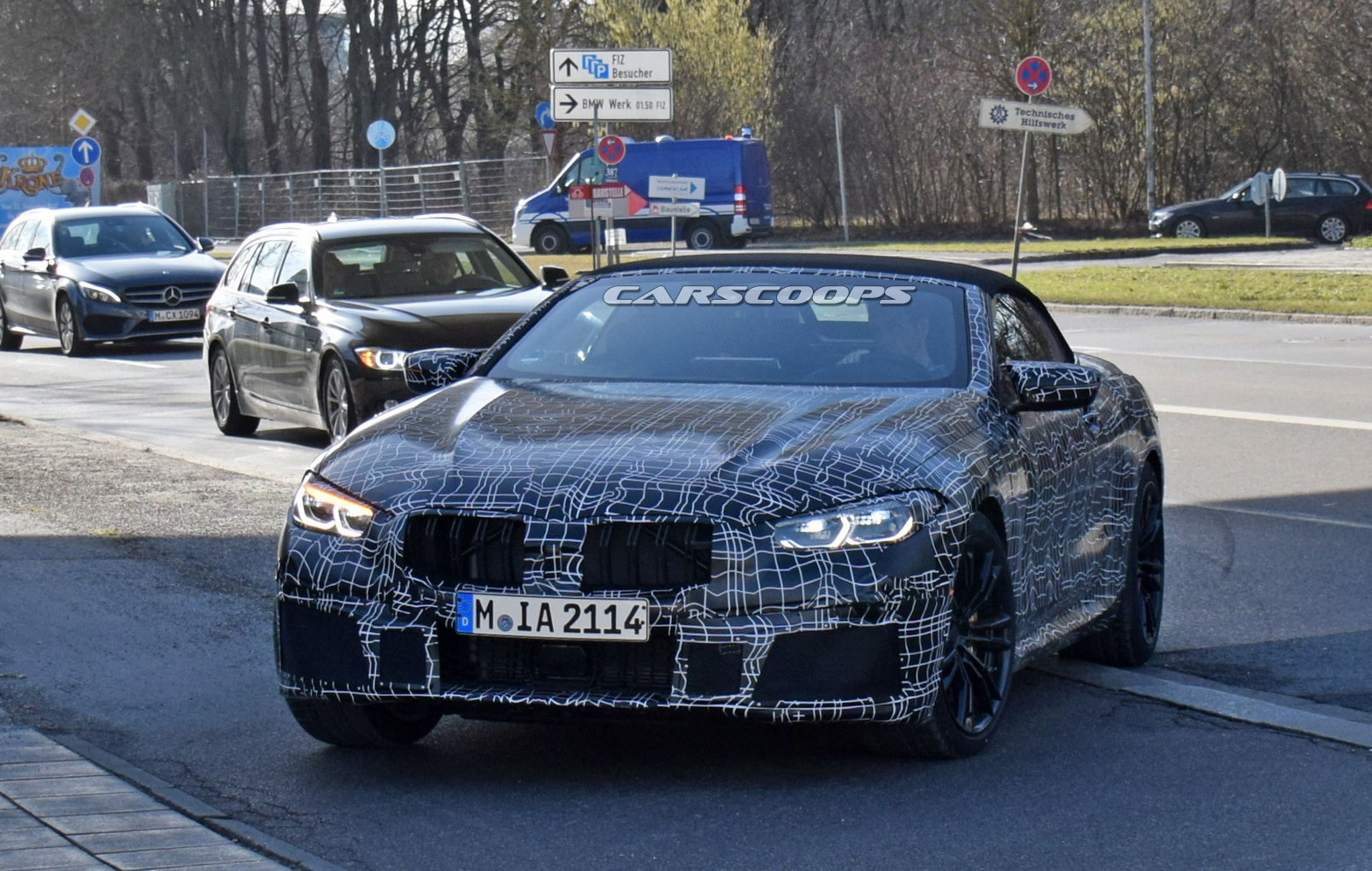bmw-m8-convertible-lighter-camo-13 2019 BMW M8 Convertible Will Blow Your Top Off With More Than 600 Horses