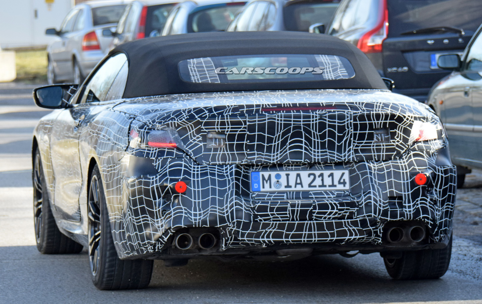 bmw-m8-convertible-lighter-camo-18 2019 BMW M8 Convertible Will Blow Your Top Off With More Than 600 Horses