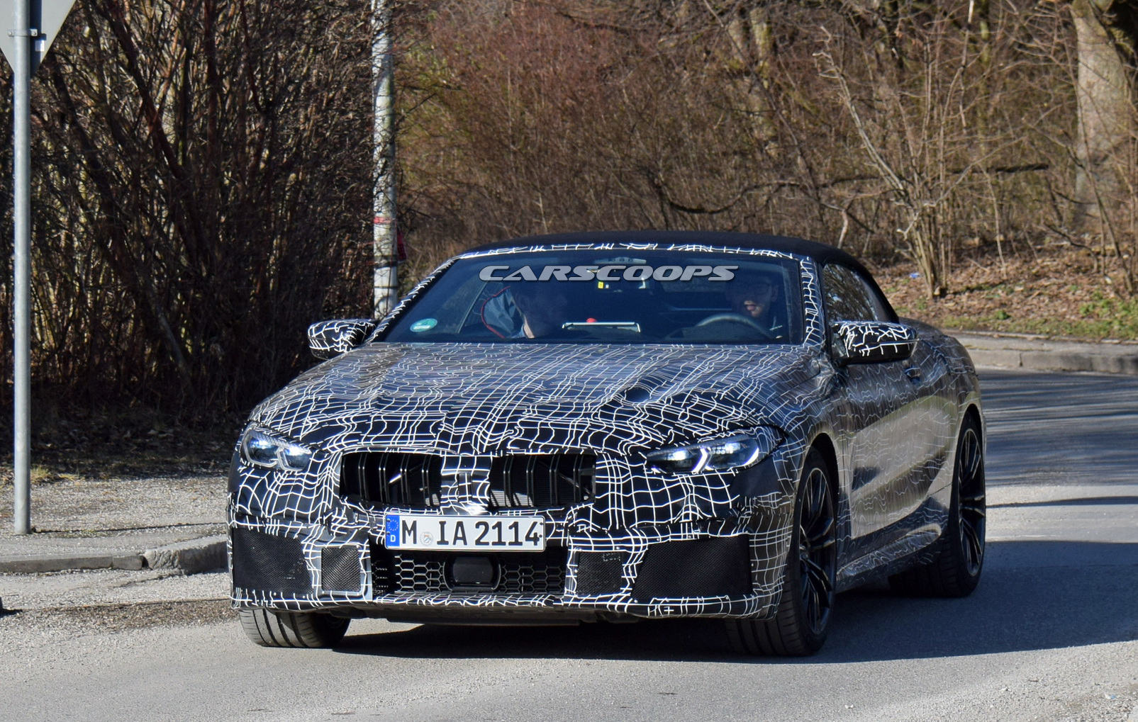 bmw-m8-convertible-lighter-camo-2 2019 BMW M8 Convertible Will Blow Your Top Off With More Than 600 Horses