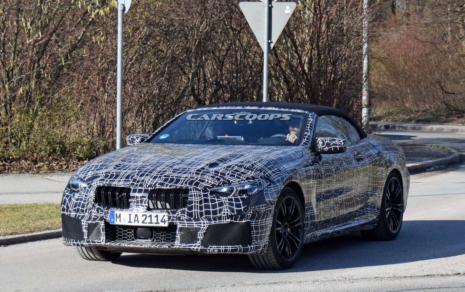 bmw-m8-convertible-lighter-camo-3 2019 BMW M8 Convertible Will Blow Your Top Off With More Than 600 Horses