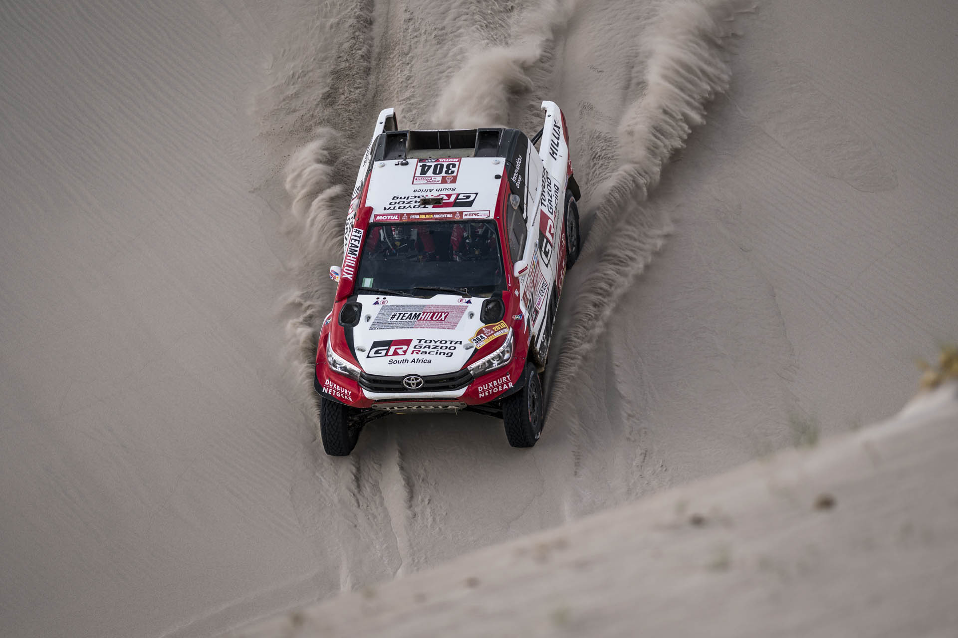 Giniel de Villiers Peugeot Takes Its Third (And Final) Consecutive Dakar Win