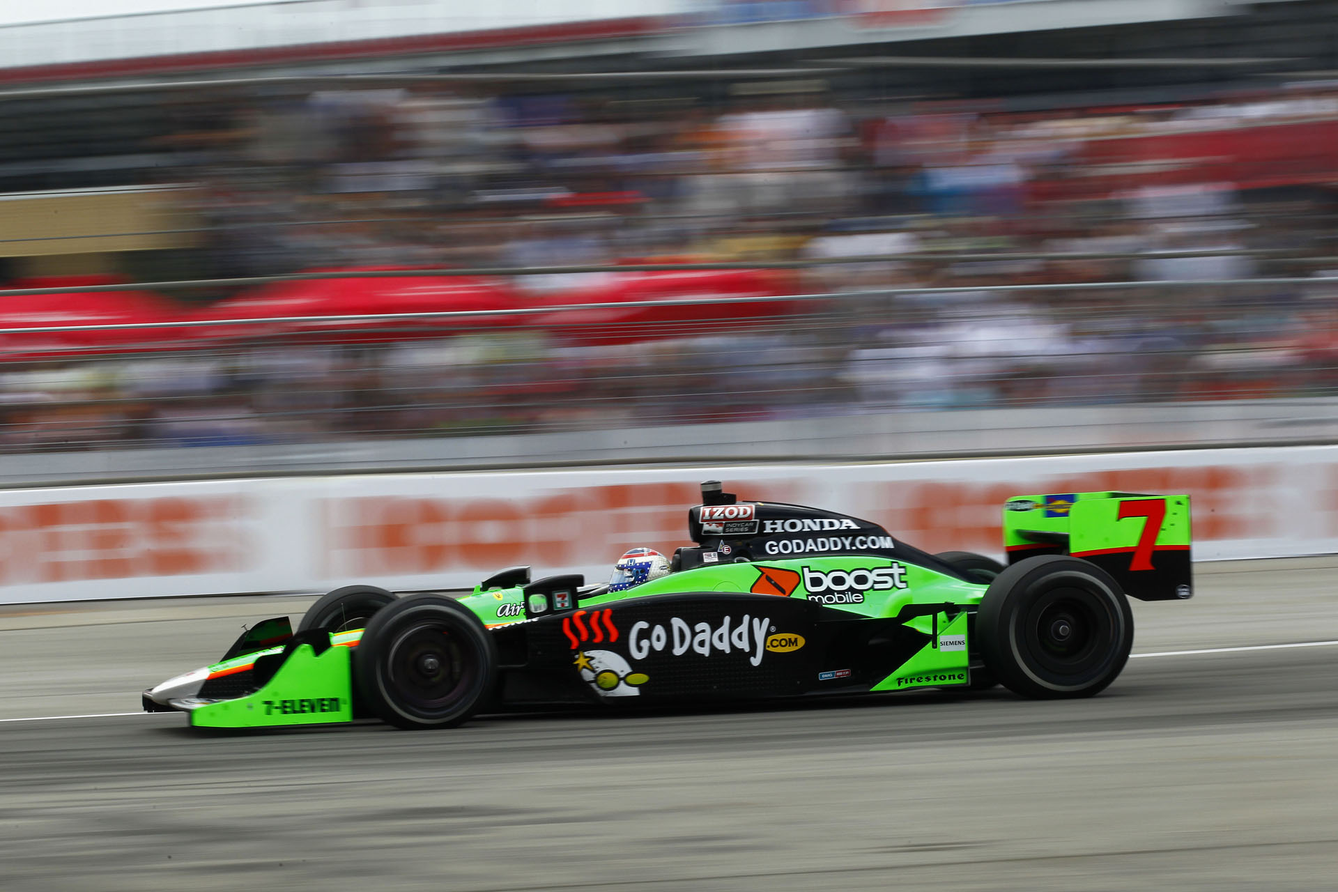 2010 IRL IndyCar Toronto Danica Teams Back Up With GoDaddy For Final Indy & Daytona 500