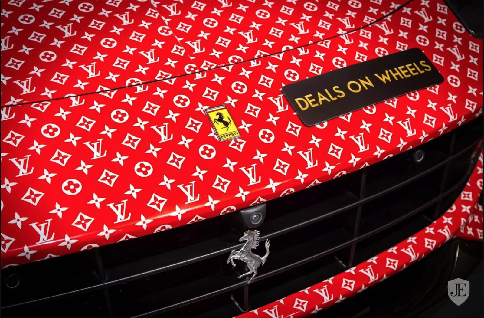 Ferrari F12 Berlinetta in Louis Vuitton Wrapping for Sale on JamesEdition