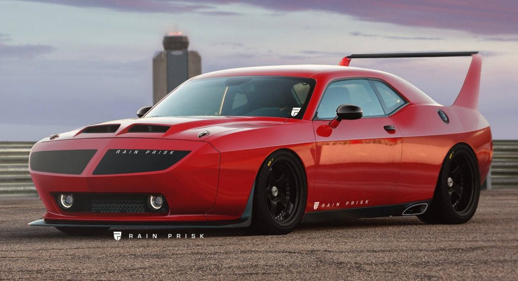Plymouth Superbird Inspires Dodge Challenger Rendering