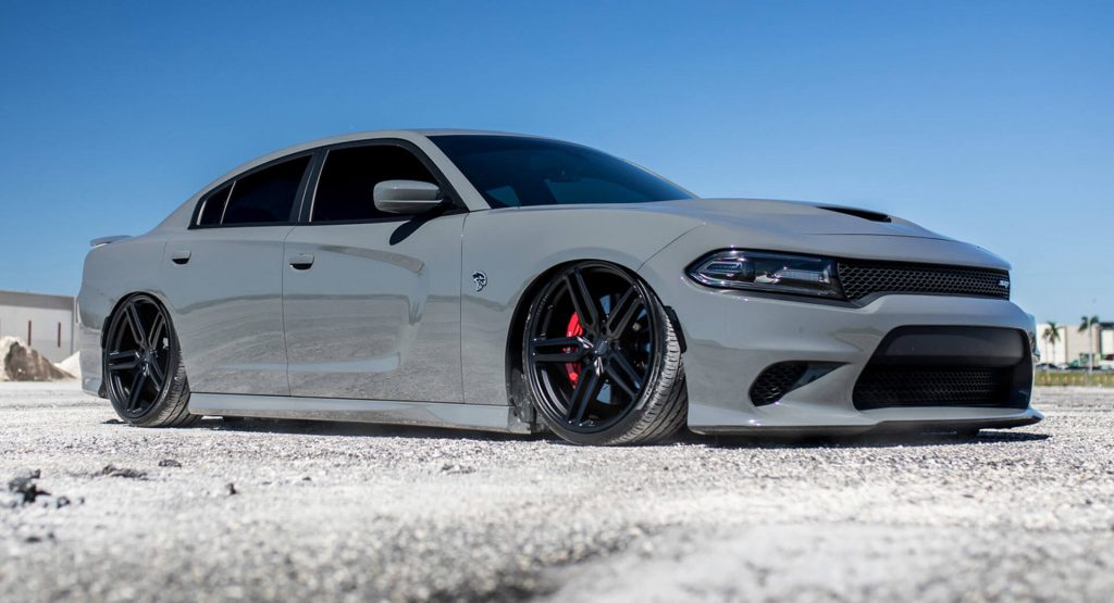  Dodge Charger SRT Hellcat Gets Ultra-Low Suspension, New Wheels