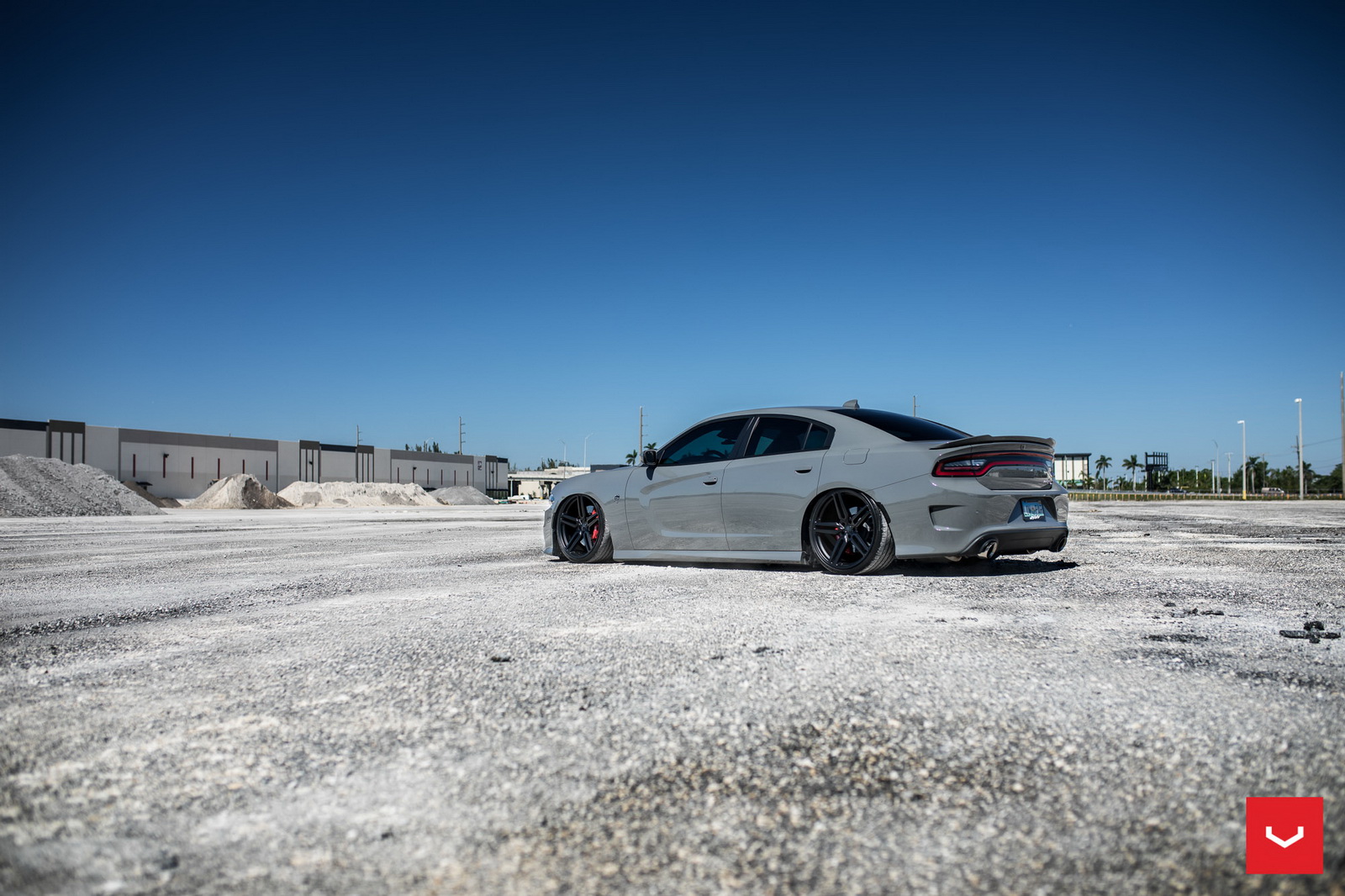 dodge-charger-srt-hellcat-vossen-wheels-1 Dodge Charger SRT Hellcat Gets Ultra-Low Suspension, New Wheels