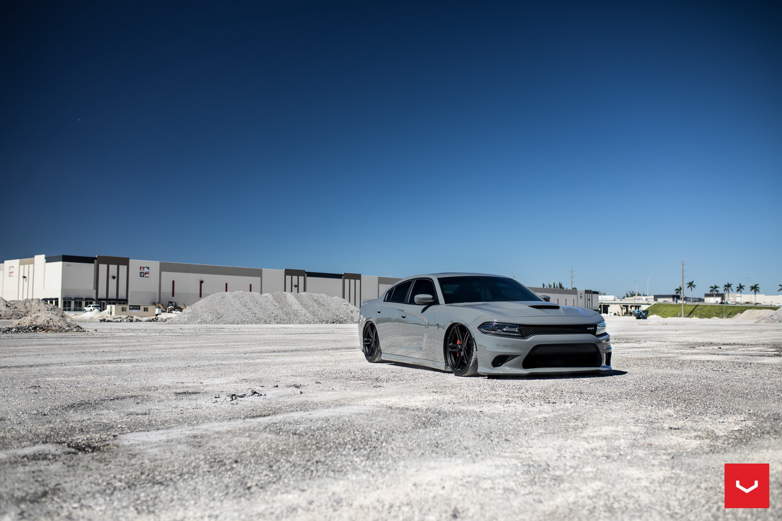 dodge-charger-srt-hellcat-vossen-wheels-3 Dodge Charger SRT Hellcat Gets Ultra-Low Suspension, New Wheels