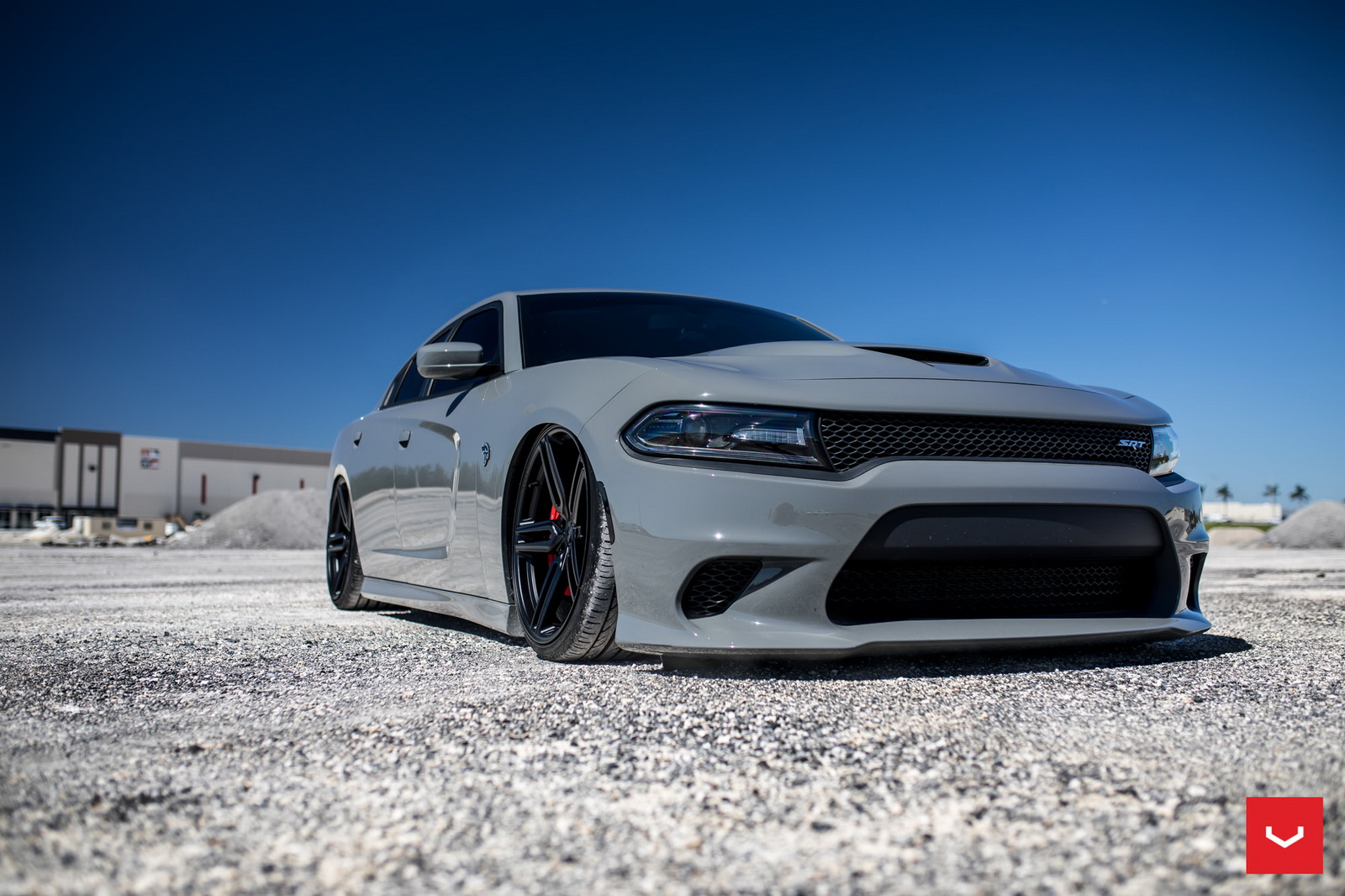 dodge-charger-srt-hellcat-vossen-wheels-4 Dodge Charger SRT Hellcat Gets Ultra-Low Suspension, New Wheels
