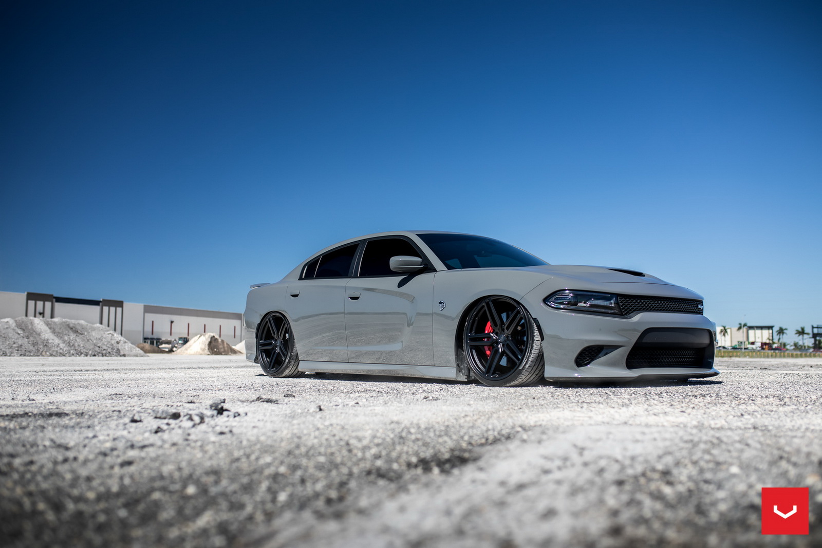 dodge-charger-srt-hellcat-vossen-wheels-5 Dodge Charger SRT Hellcat Gets Ultra-Low Suspension, New Wheels