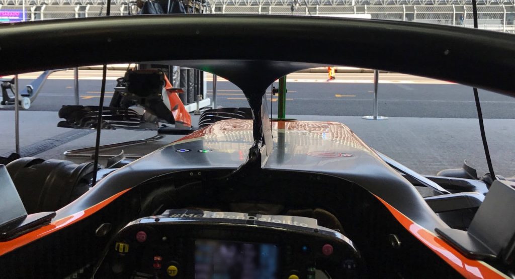 F1 Halo May Soon Gain Digital Scrolling ‘Ticker’ Display