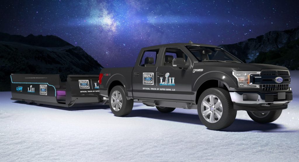  Ford Gives NFL Fans Sleigh Rides The Week Before Super Bowl LII