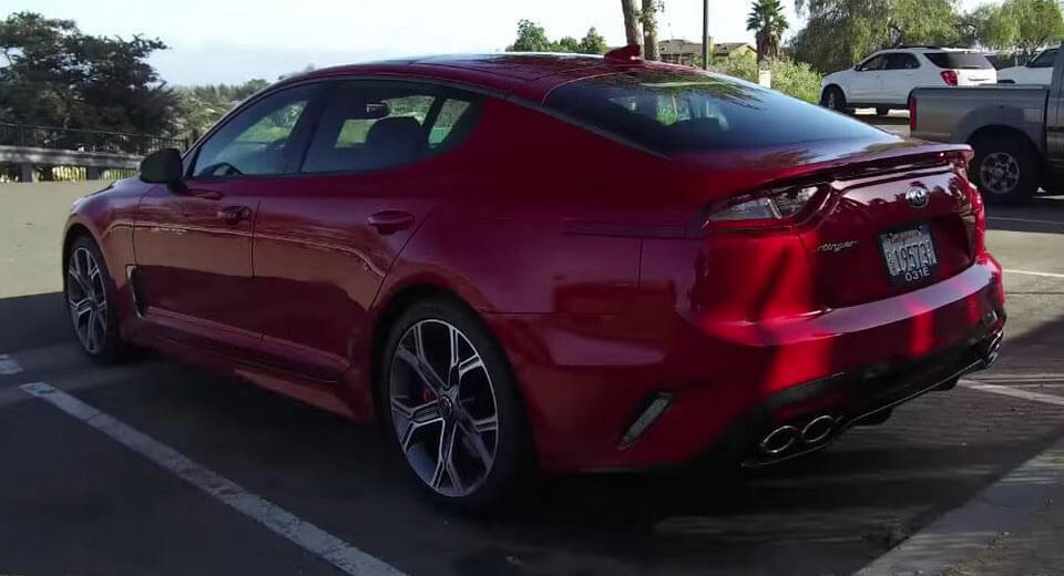 2018 Kia Stinger Gets A Big Thumbs Up From Kelley Blue Book