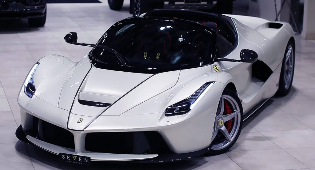  Any Takers For A Brand-New White LaFerrari Aperta?