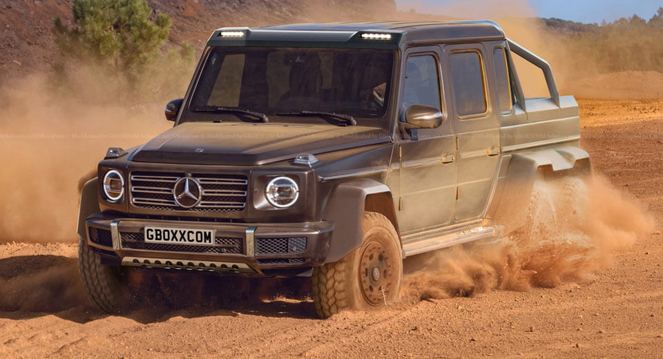  It Doesn’t Take Much To Turn Mercedes’ All-New G-Class Into A 6×6