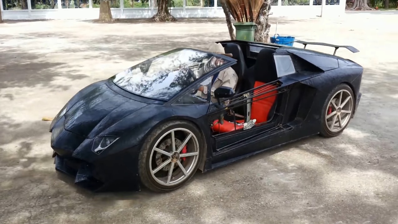 mini-lamborghini-aventador-roadster-replica-3 Honey, I Shrunk The Lambo! Mini Aventador Roadster Replica Drops Jaws