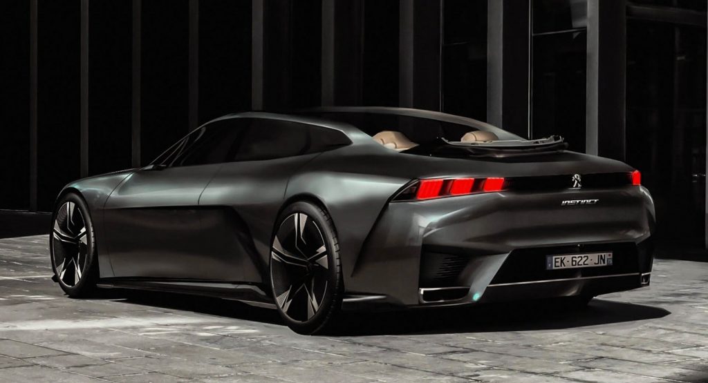 Peugeot Instinct Landaulet Render Looks Properly Presidential
