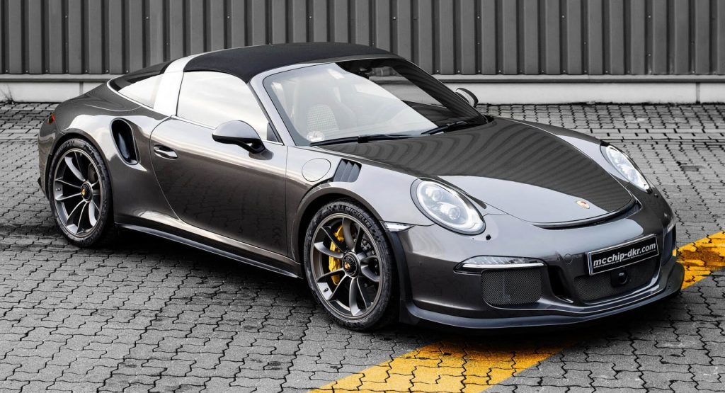  Porsche 911 Targa 4 GTS By McChip Looks Like A GT3 RS, Has It Licked On Power