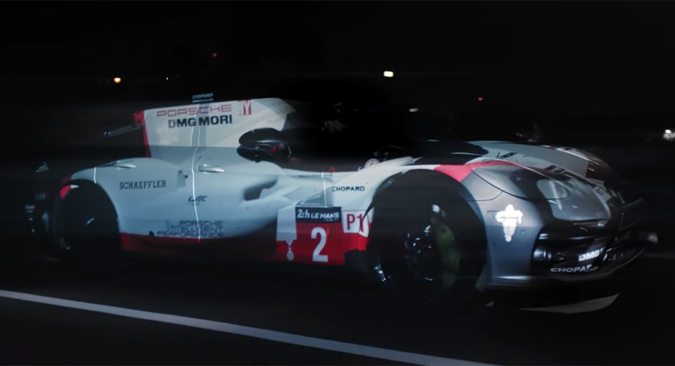  That’s Not A Porsche 919 Hybrid, It’s A Panamera With A 3D Projector