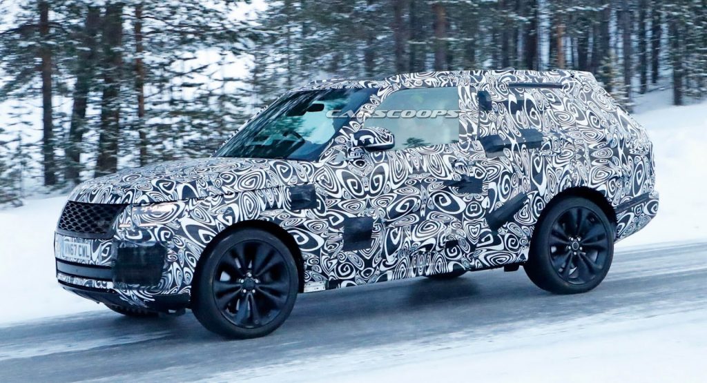 Two-Door Range Rover Coupe Prototype Spotted For The First Time
