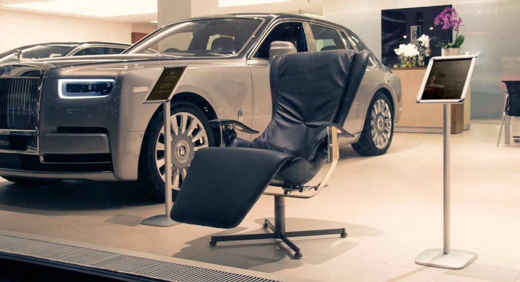 Rolls-Royce Dealership Hosts £38,000 Elysium-R High-Tech Chair