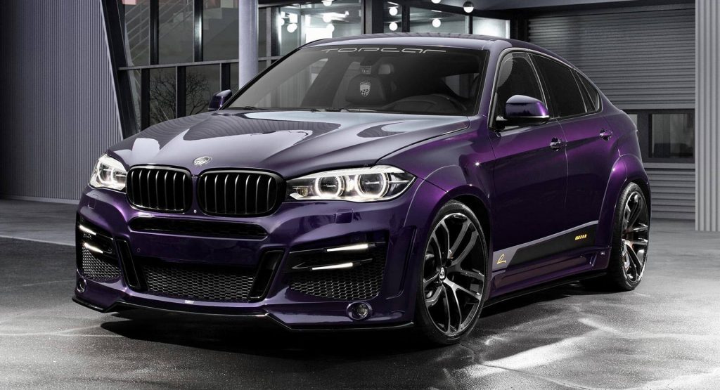  Lumma CLR BMW X6 R Tries On A Plum Crazy Theme