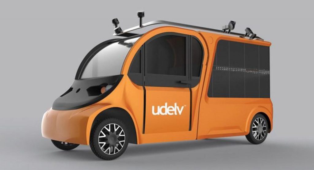  Udelv Unveils Its Autonomous Last-Mile Delivery Vehicle