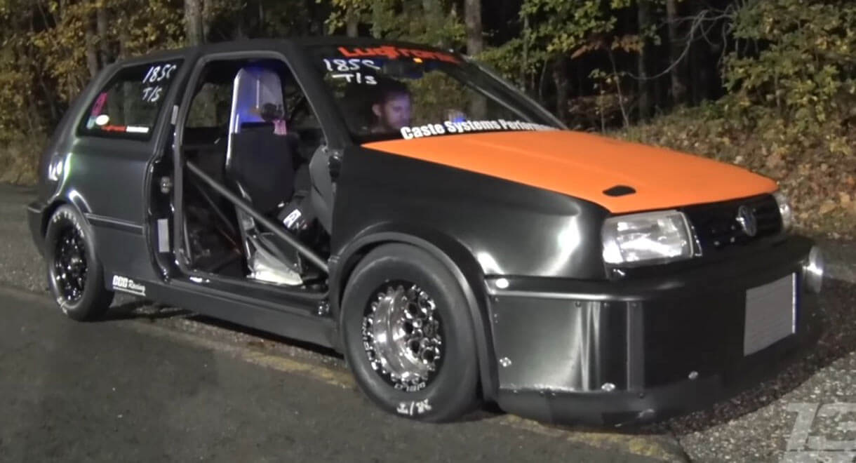 Insane FWD VW Golf GTI Mk3 Runs 1/4 Mile In 8.53 Seconds