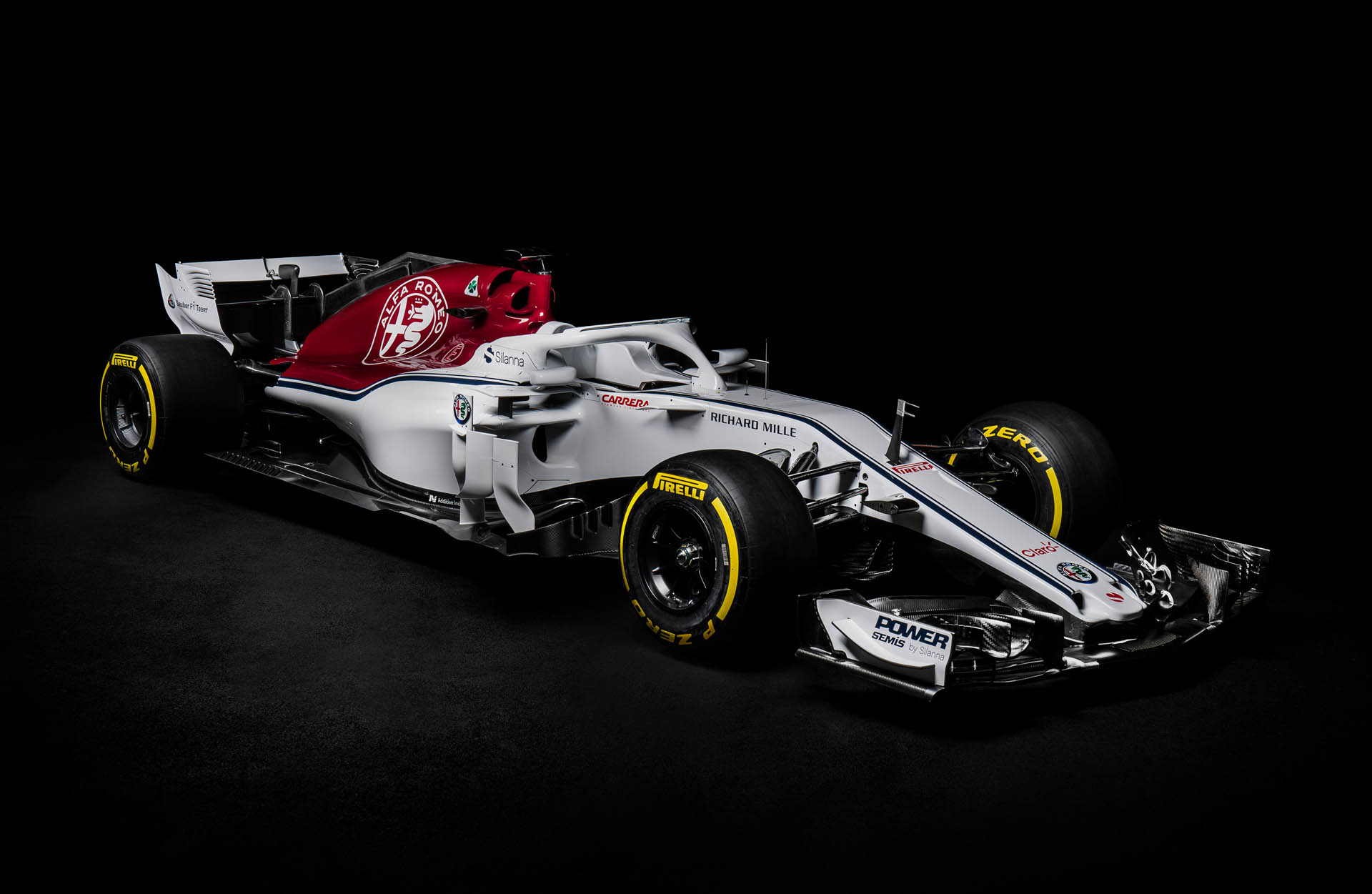 180220_Alfa_Romeo_front_3_4 copy Alfa Romeo Sauber Reveals New C37 For F1 2018