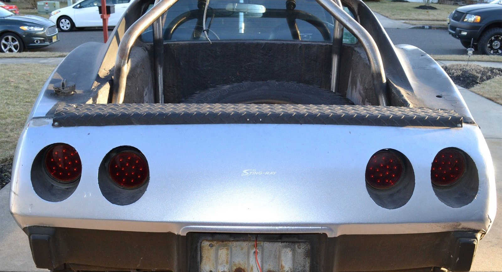 1976 Chevrolet Corvette Lifted 1976 Chevrolet Corvette With A Pickup Bed Is The Best Doomsday Vehicle