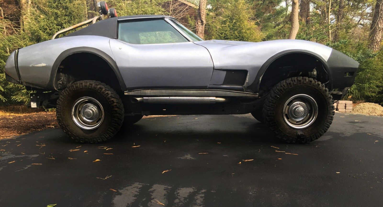 1976 Chevrolet Corvette Lifted 1976 Chevrolet Corvette With A Pickup Bed Is The Best Doomsday Vehicle