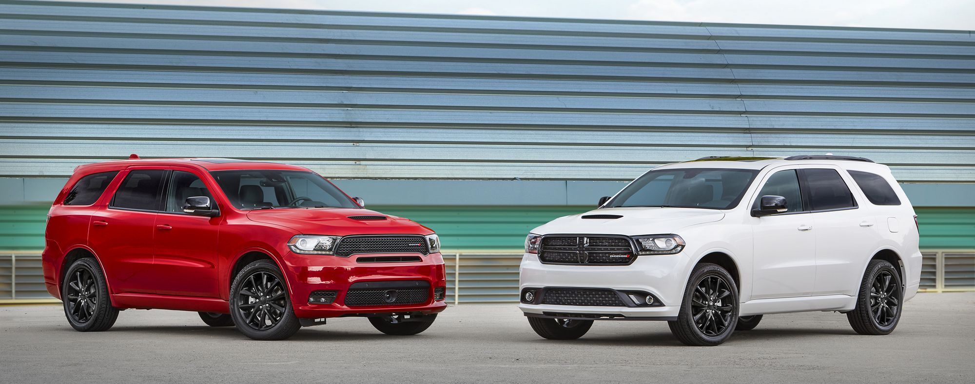 2018 Dodge Durango R/T (left) and 2018 Dodge Durango GT (right) Mopar Has Its Way With The 2018 Dodge Durango