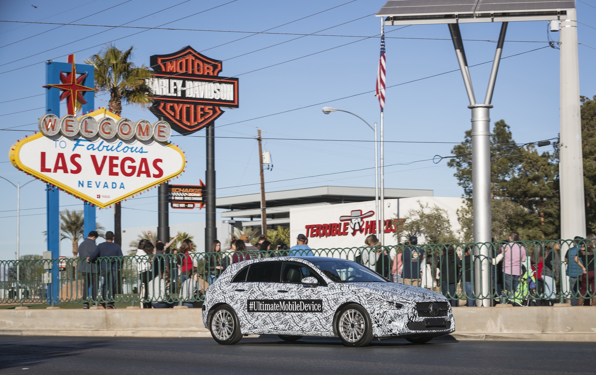 Mercedes-Benz auf der Consumer Electronics Show (CES, 2018) in Las Vegas Watch 2018 Mercedes A-Class World Premiere Live Here At 1:00PM EST