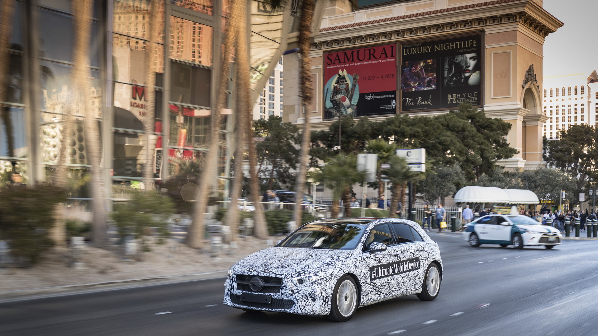 Mercedes-Benz auf der Consumer Electronics Show (CES, 2018) in Las Vegas Watch 2018 Mercedes A-Class World Premiere Live Here At 1:00PM EST