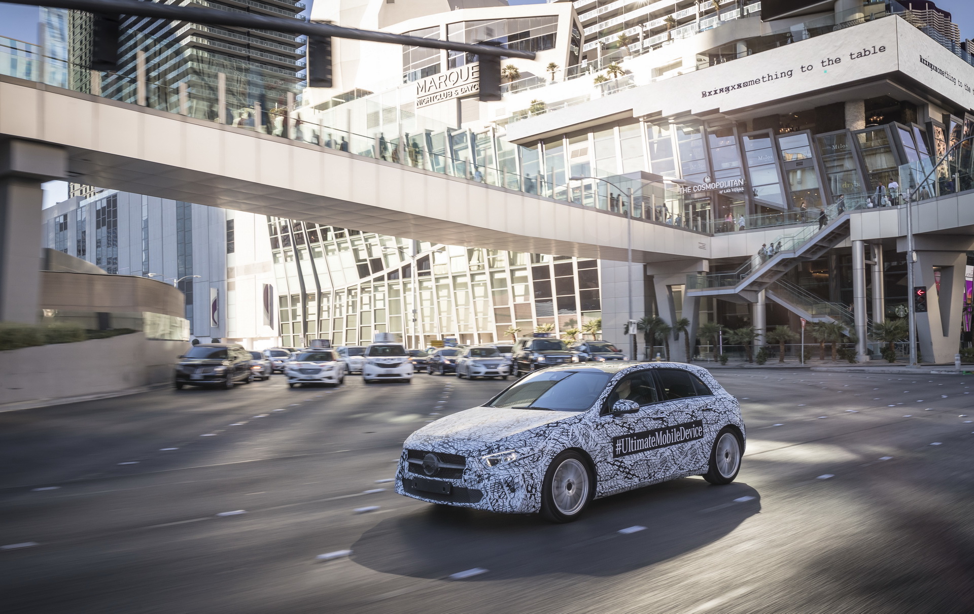 Mercedes-Benz auf der Consumer Electronics Show (CES, 2018) in Las Vegas Watch 2018 Mercedes A-Class World Premiere Live Here At 1:00PM EST