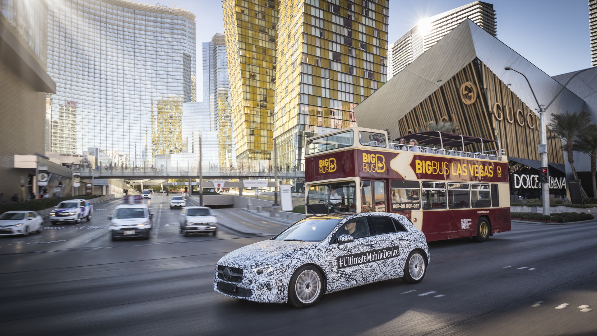 Mercedes-Benz auf der Consumer Electronics Show (CES, 2018) in Las Vegas Watch 2018 Mercedes A-Class World Premiere Live Here At 1:00PM EST