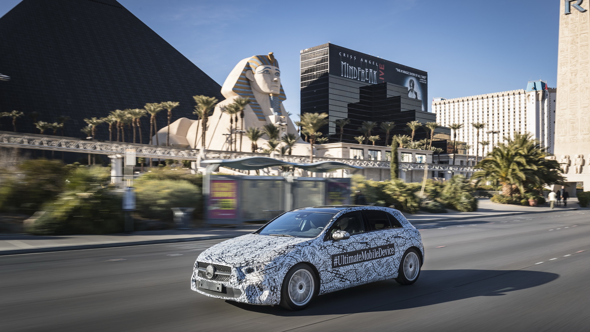 Mercedes-Benz auf der Consumer Electronics Show (CES, 2018) in Las Vegas Watch 2018 Mercedes A-Class World Premiere Live Here At 1:00PM EST