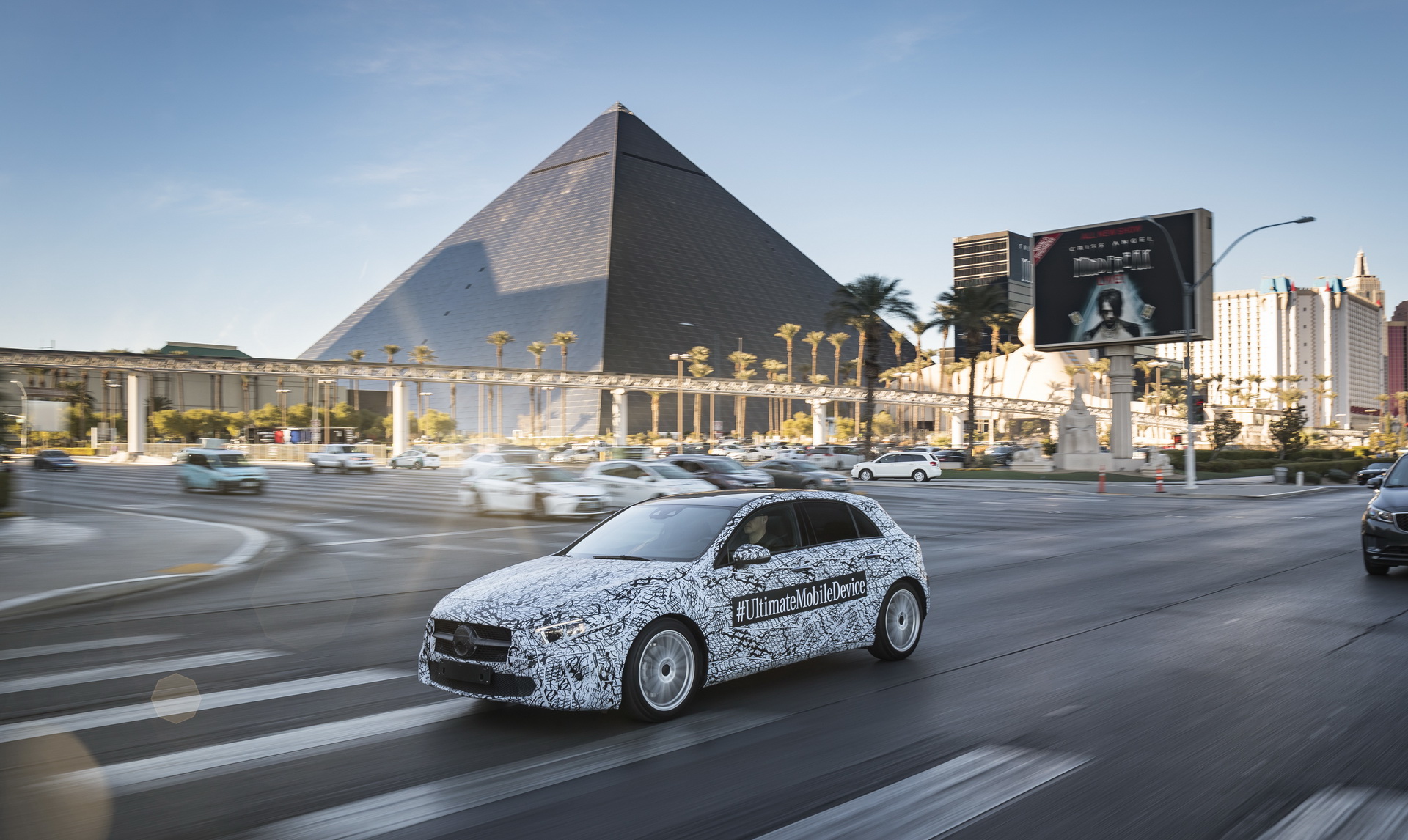Mercedes-Benz auf der Consumer Electronics Show (CES, 2018) in Las Vegas Watch 2018 Mercedes A-Class World Premiere Live Here At 1:00PM EST