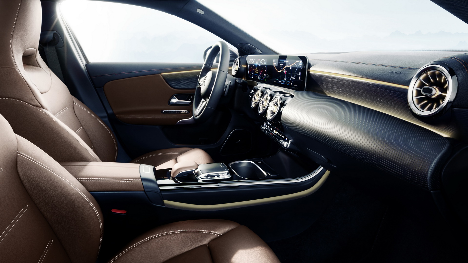 Die neue A-Klasse: TecDay Interieurdesign Watch 2018 Mercedes A-Class World Premiere Live Here At 1:00PM EST