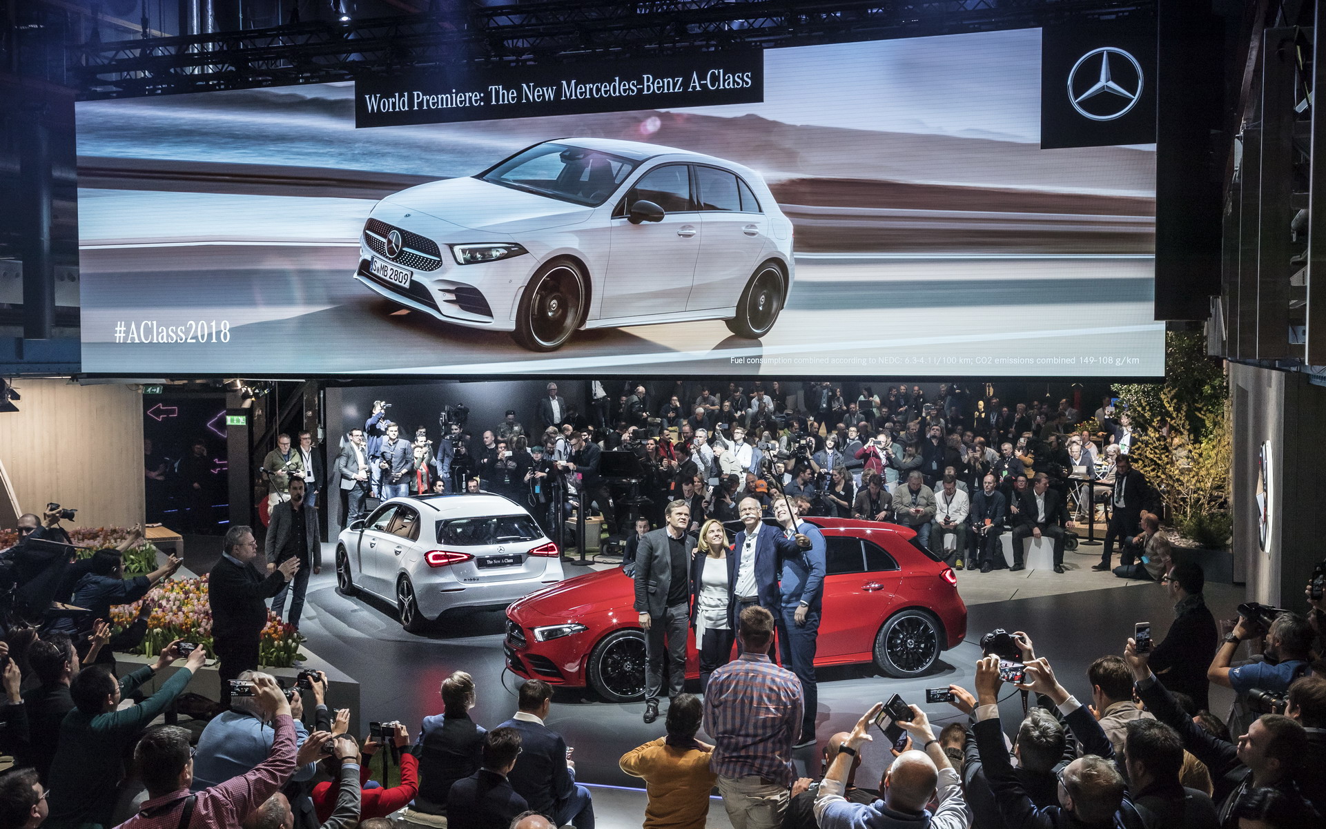 2018-Mercedes-Benz-A-Class-7 2019 Mercedes A-Class Grows Up, Gets More Stylish And A Lot Smarter (Live Images)