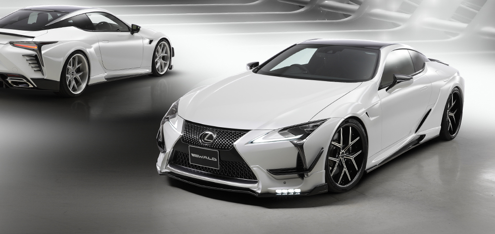 プリント Wald Japanese Things: Lexus LC 500 Coupe And LS 500h Sedan
