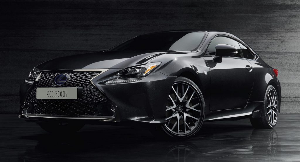 Lexus RC F Sport Black Lexus RC 300h F Sport Black Edition Adds Unique Features For £45,165