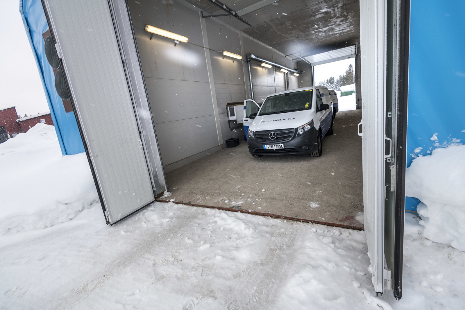 Elektrische Transporter von Mercedes-Benz Vans: Zuverlässig auch bei Kälte, Eis und Schnee: der elektrische Vito beim Härtetest am Polarkreis Mercedes-Benz eVito’s Batteries Learn To Cope With Low Temps