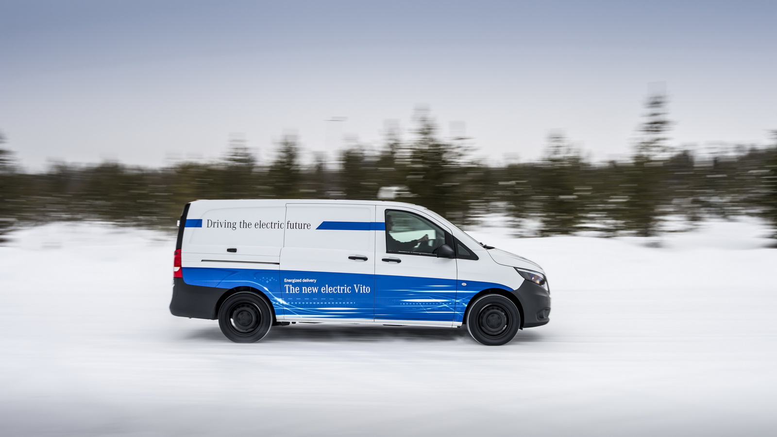 Elektrische Transporter von Mercedes-Benz Vans: Zuverlässig auch bei Kälte, Eis und Schnee: der elektrische Vito beim Härtetest am Polarkreis Mercedes-Benz eVito’s Batteries Learn To Cope With Low Temps
