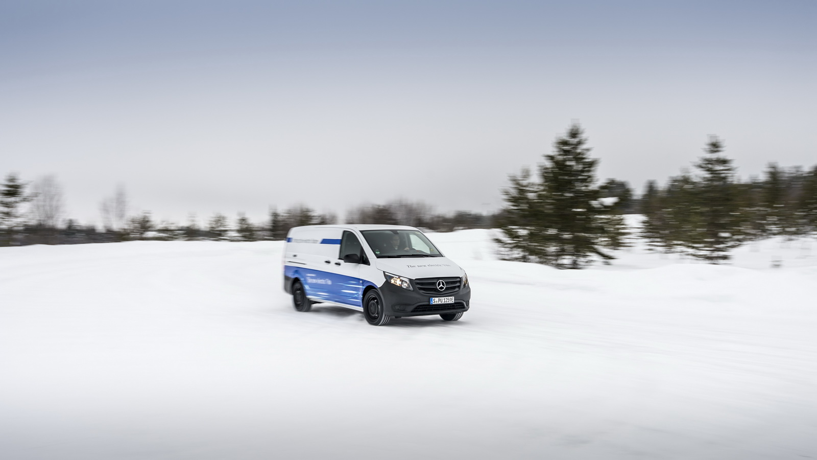 Elektrische Transporter von Mercedes-Benz Vans: Zuverlässig auch bei Kälte, Eis und Schnee: der elektrische Vito beim Härtetest am Polarkreis Mercedes-Benz eVito’s Batteries Learn To Cope With Low Temps