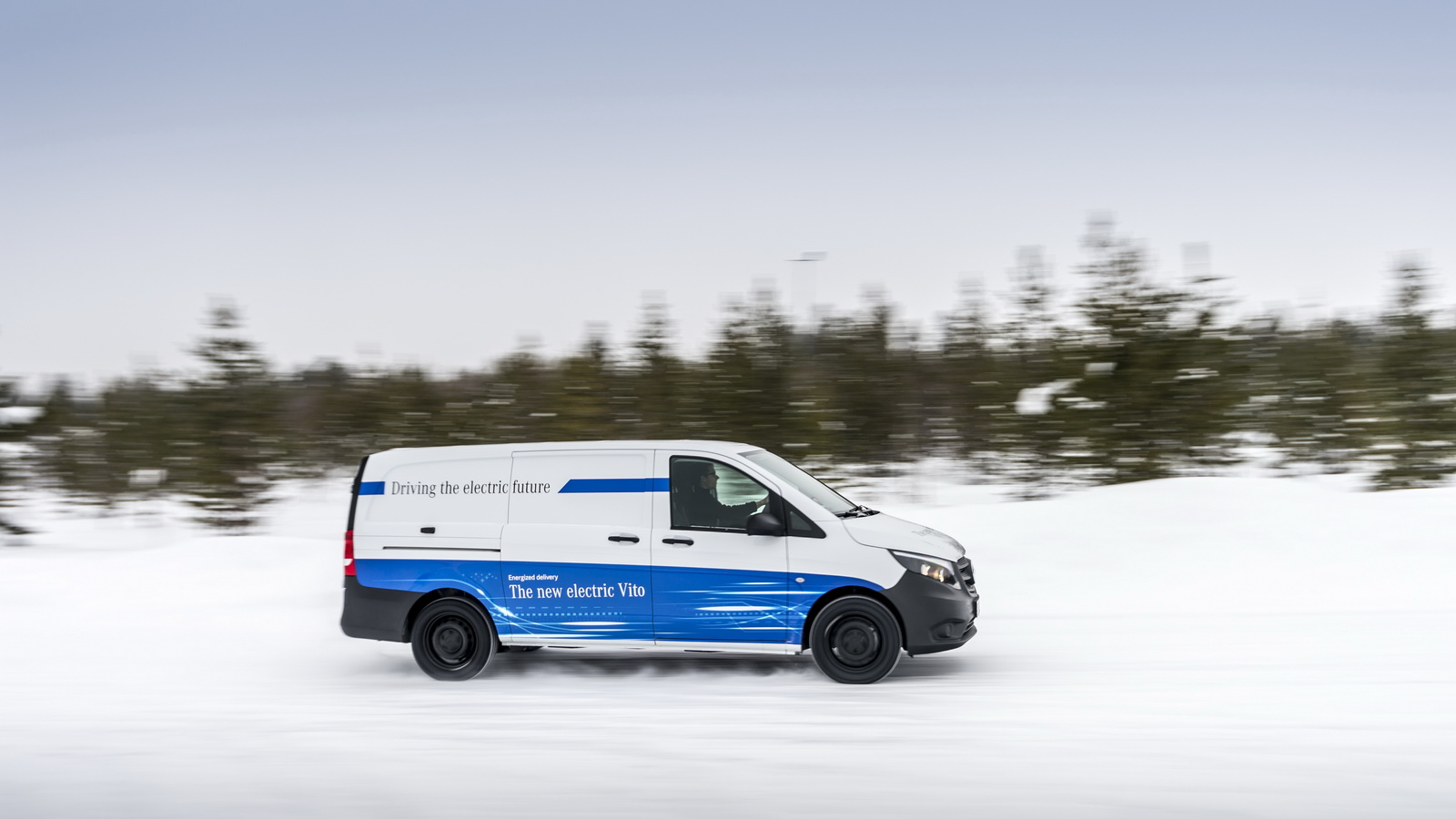 Elektrische Transporter von Mercedes-Benz Vans: Zuverlässig auch bei Kälte, Eis und Schnee: der elektrische Vito beim Härtetest am Polarkreis Mercedes-Benz eVito’s Batteries Learn To Cope With Low Temps