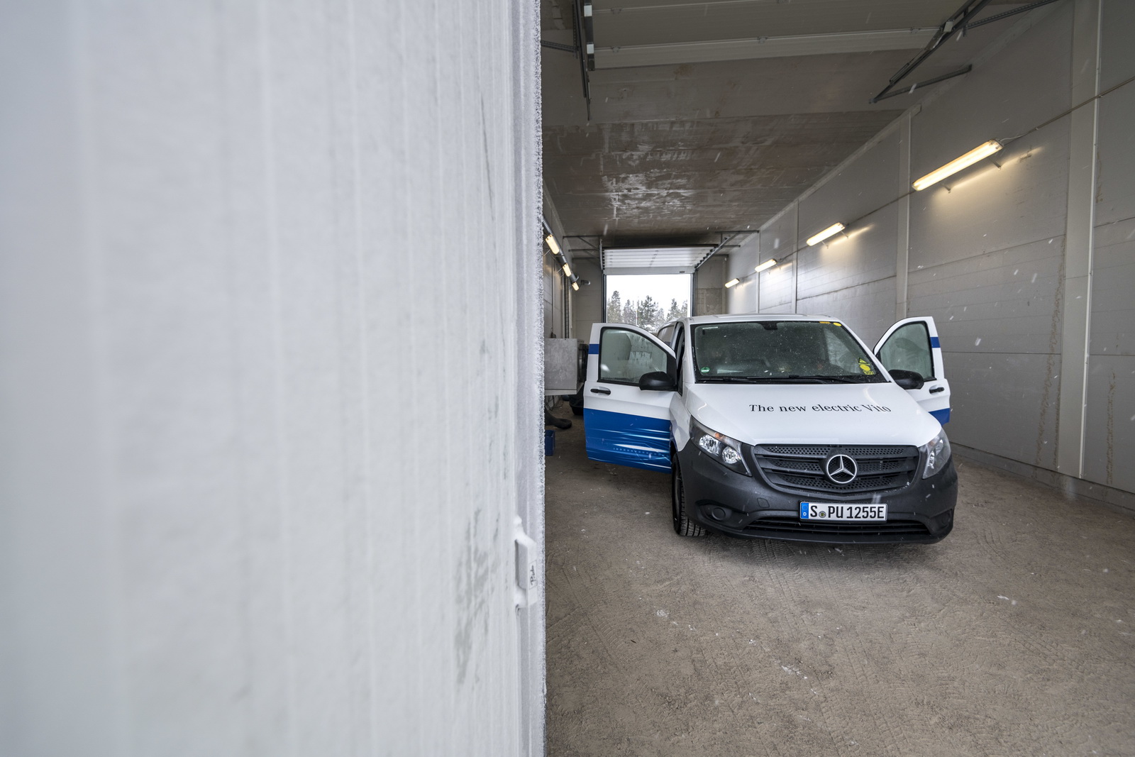 Elektrische Transporter von Mercedes-Benz Vans: Zuverlässig auch bei Kälte, Eis und Schnee: der elektrische Vito beim Härtetest am Polarkreis Mercedes-Benz eVito’s Batteries Learn To Cope With Low Temps