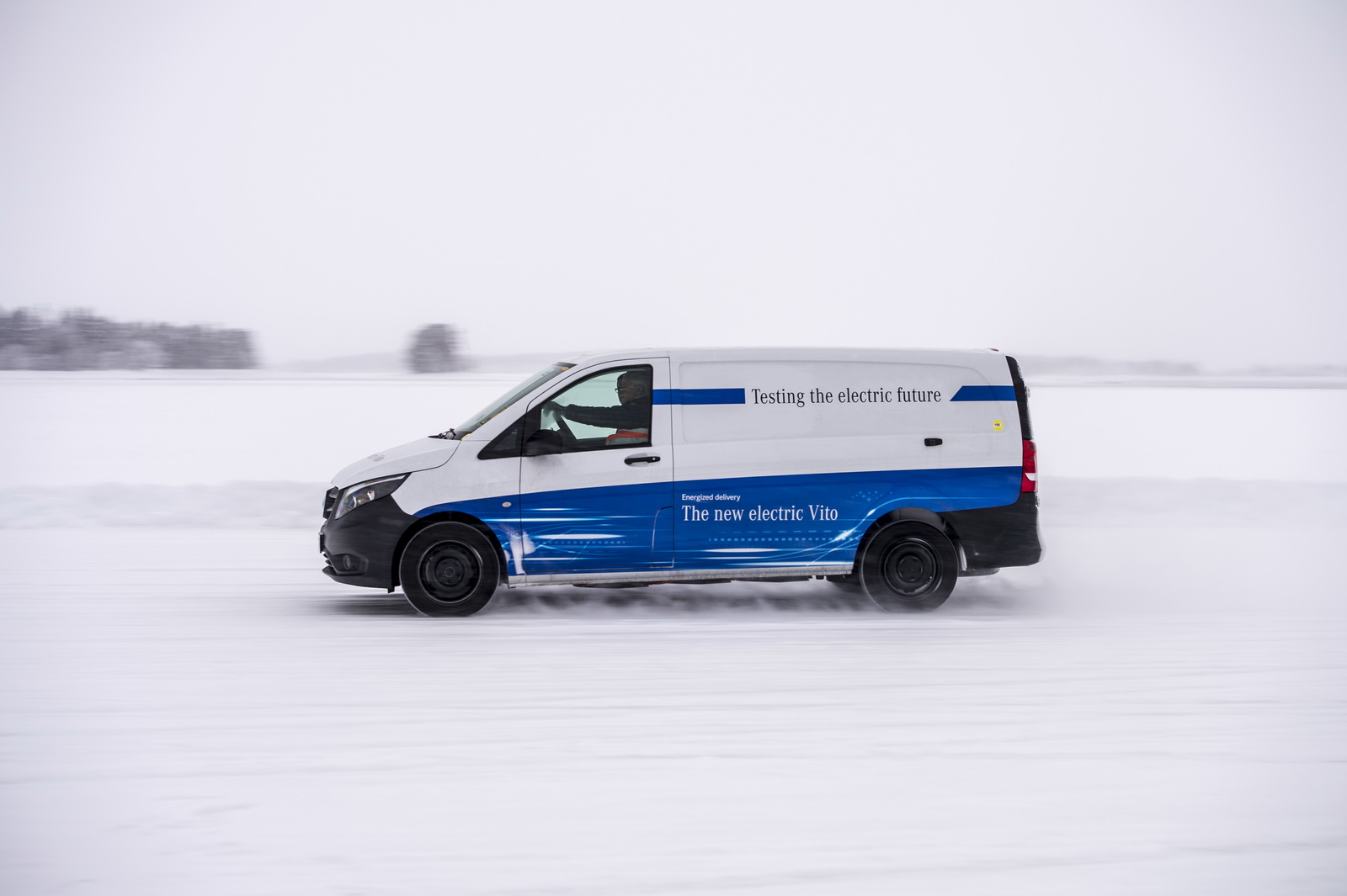 Elektrische Transporter von Mercedes-Benz Vans: Zuverlässig auch bei Kälte, Eis und Schnee: der elektrische Vito beim Härtetest am Polarkreis Mercedes-Benz eVito’s Batteries Learn To Cope With Low Temps