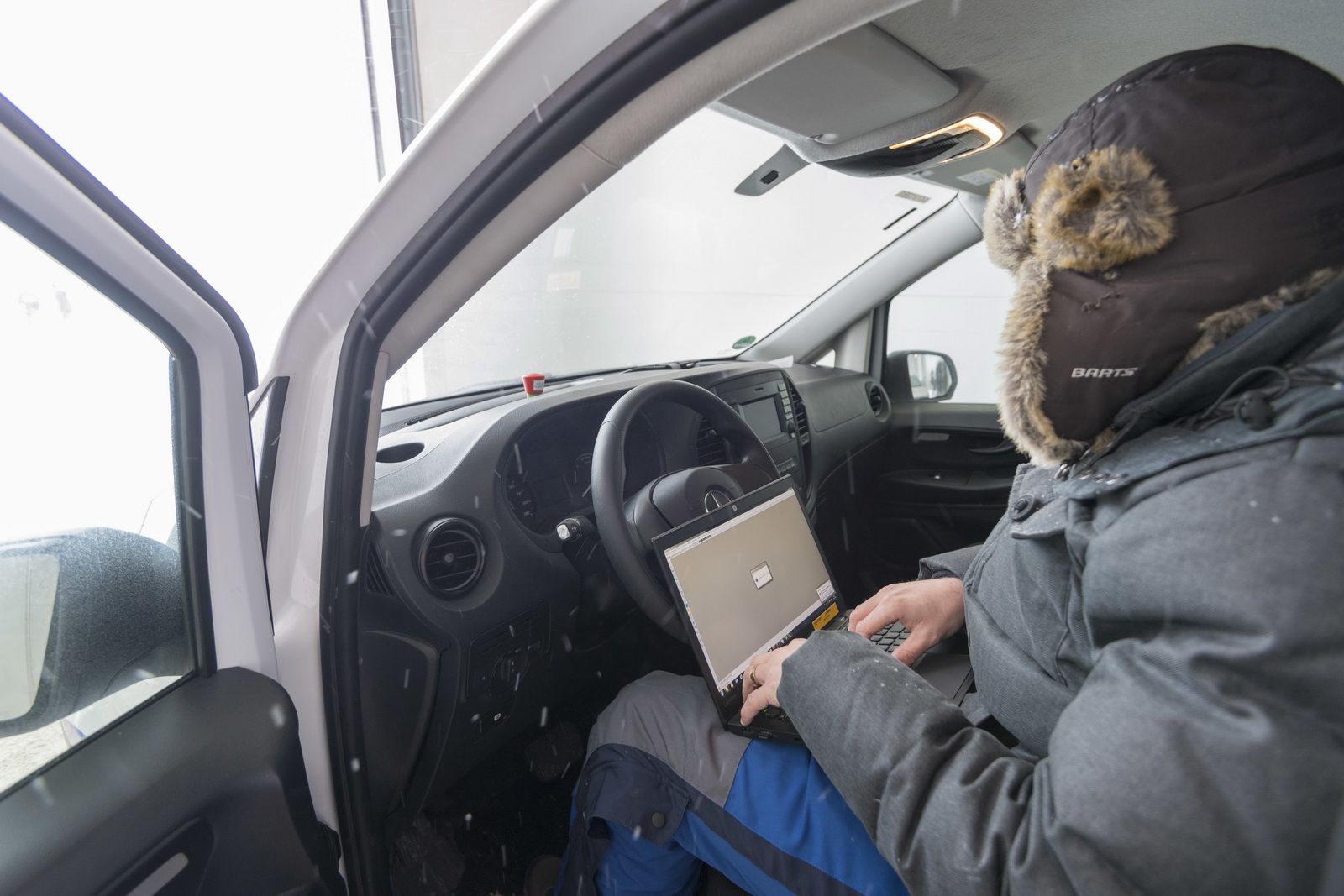 Elektrische Transporter von Mercedes-Benz Vans: Zuverlässig auch bei Kälte, Eis und Schnee: der elektrische Vito beim Härtetest am Polarkreis Mercedes-Benz eVito’s Batteries Learn To Cope With Low Temps