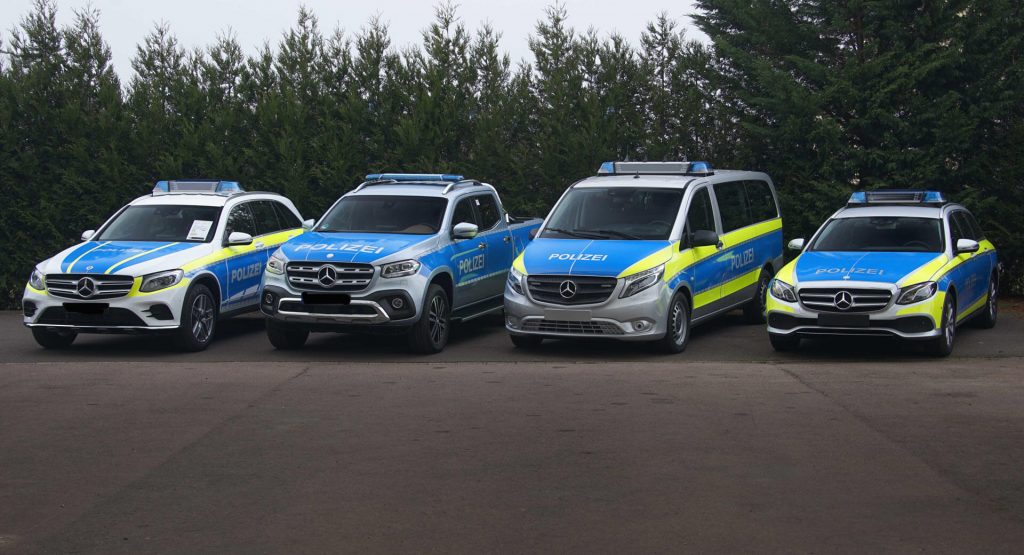  These Are Mercedes-Benz’s Proposals For Police Cruisers